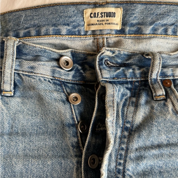 cOF Studio light wash Italian selvedge denim 31 - Picture 7 of 7
